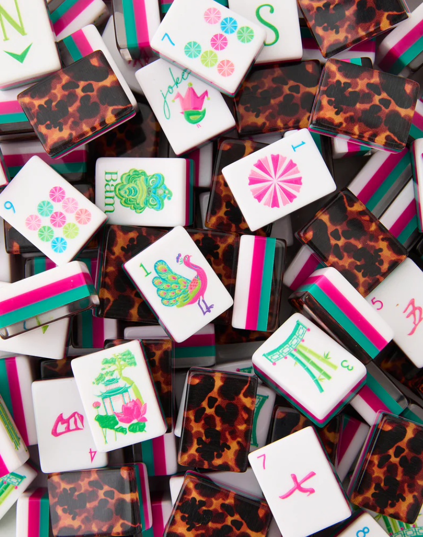 Glow Wild Mahjong Tiles by Oh My Mahjong